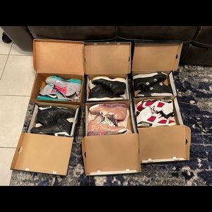 Jordan’s & Lebron south beach Miami shoes